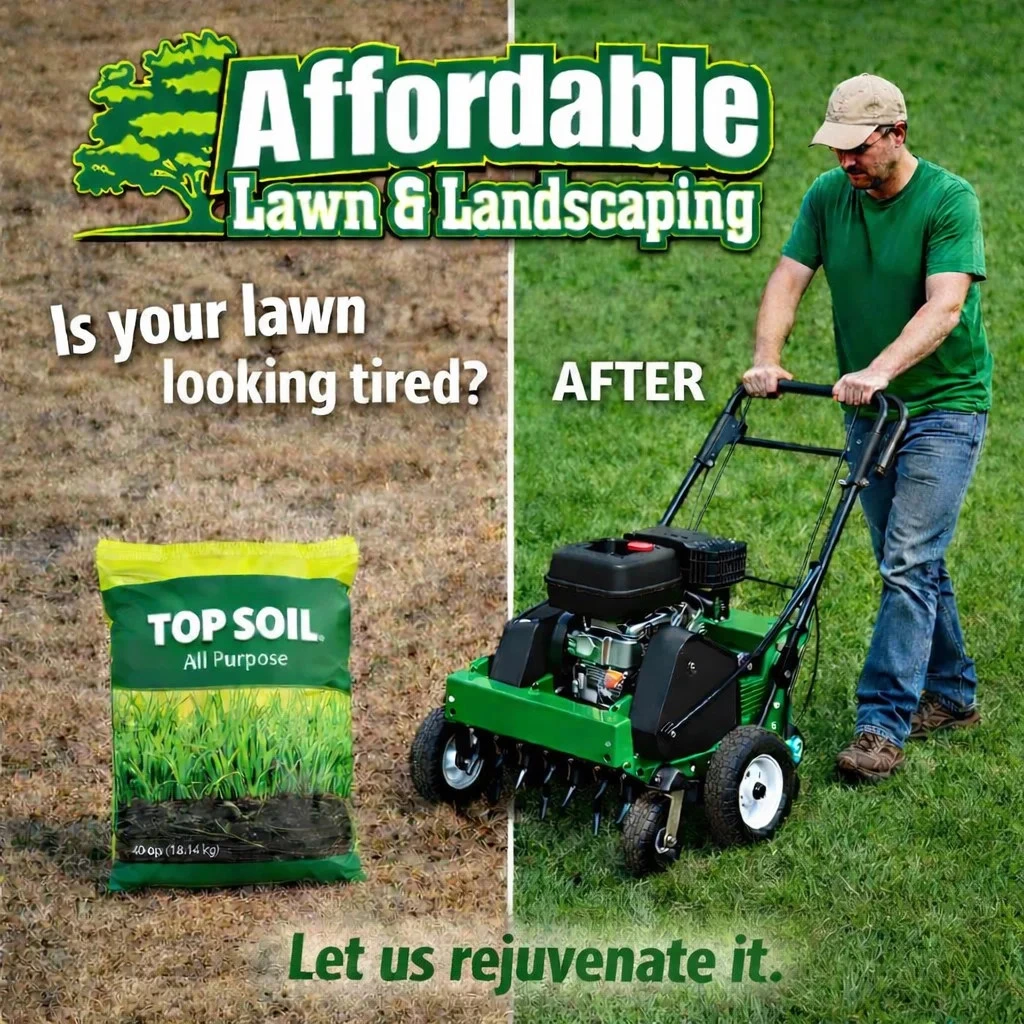 affordable lawn and landscaping Lawn Rejuvenation Fredericksburg Virginia